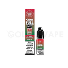 Ultimate Strawberry Nic Salt E-Liquid by Dinner Lady Fruit Full
