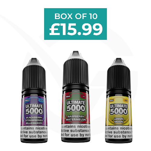 Ultimate Bar 5000 Nic Salts - Box of 10 Juices