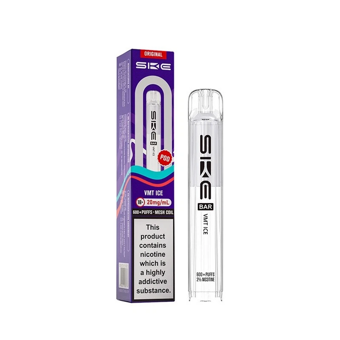 SKE Bar 600 Pods Box of 10 & 20