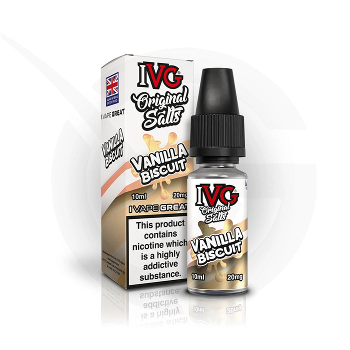 IVG Original Salt Vanilla Biscuit Nic Salt E-Liquid