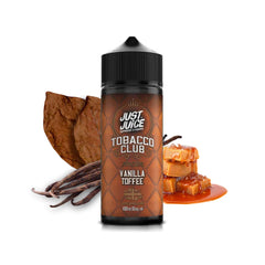 Vanilla Toffee Tobacco Shortfill E-liquid by Just Juice