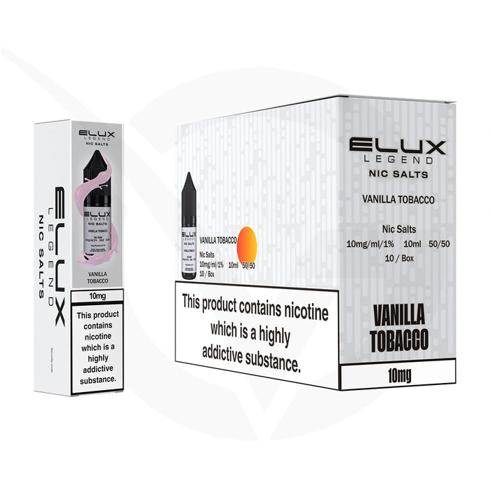 Elux Legend Nic Salt E-Liquid Box of 10