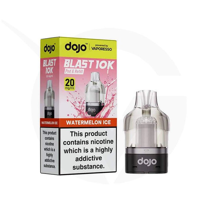 Watermelon Ice Dojo Blast 10000 Refill Pack