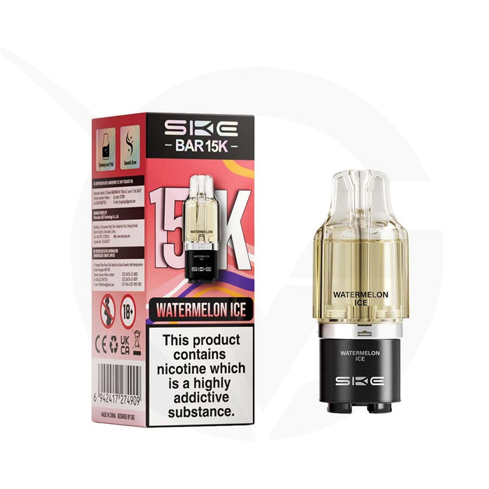 SKE Bar 15K Watermelon Ice Refill Pods
