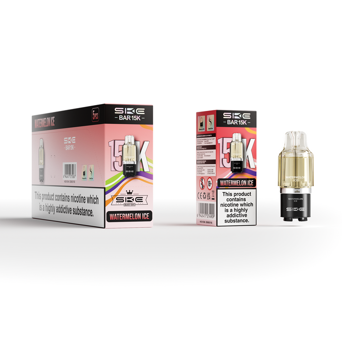 SKE Bar 15k Refill Pods Box of 5 & 10