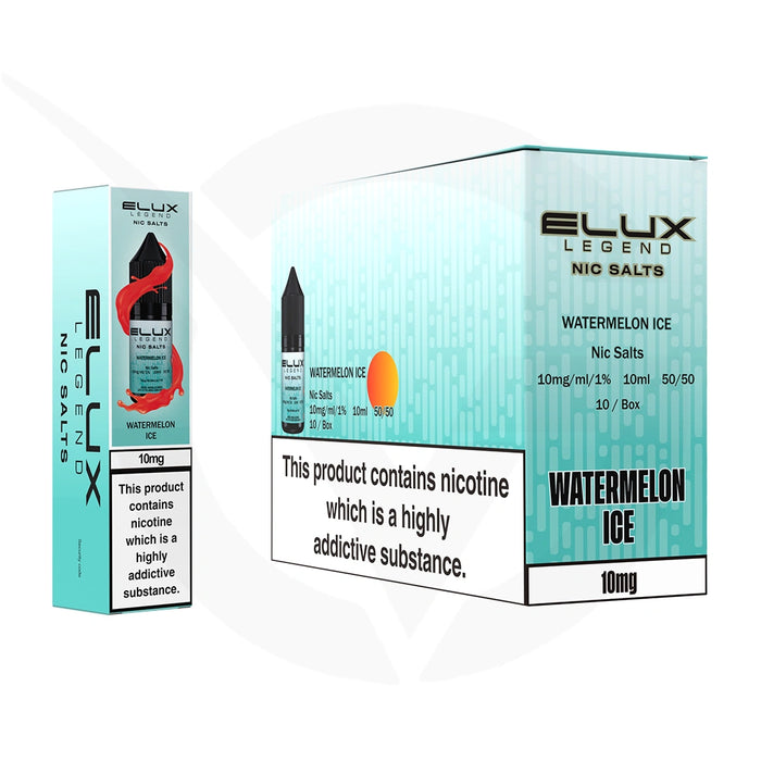 Elux Legend Nic Salt E-Liquid Box of 10