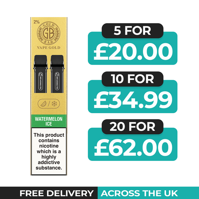 Gold Bar Reload Watermelon Ice Refill Pods