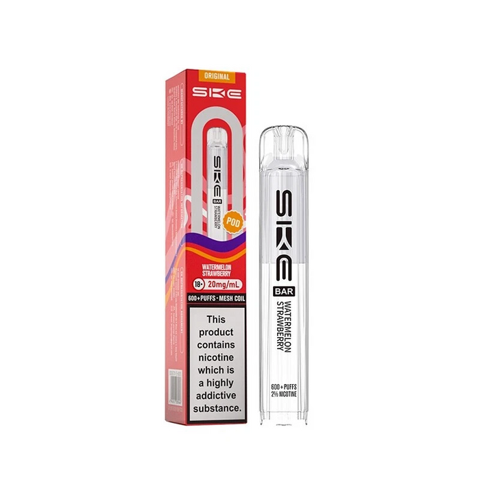 SKE Bar 600 Pods Box of 10 & 20