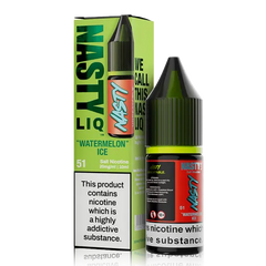 Watermelon Ice 10ml Nic Salt E-Liquid By Nasty Liq
