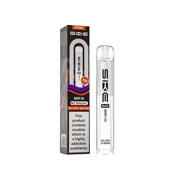 SKE Bar 600 Pods Box of 10 & 20