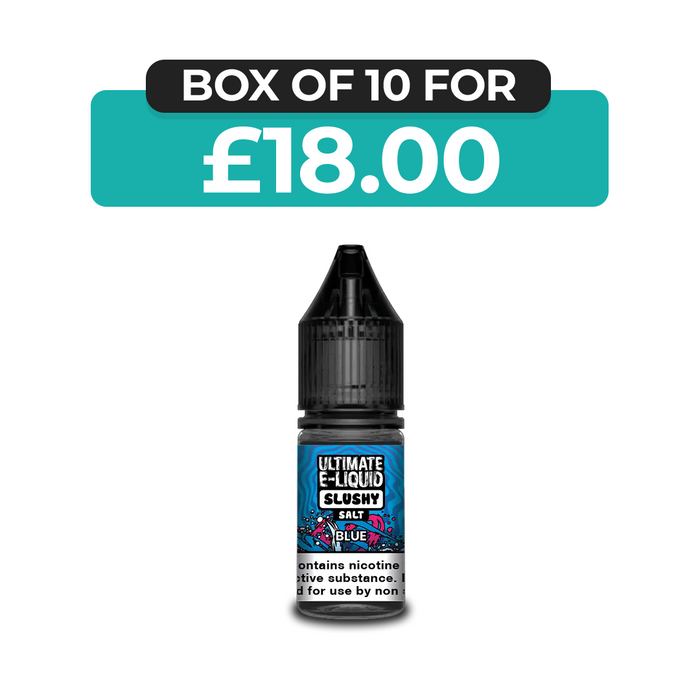 Blue Slushy 10ml Nic Salt E-Liquid by  Ultimate Juice