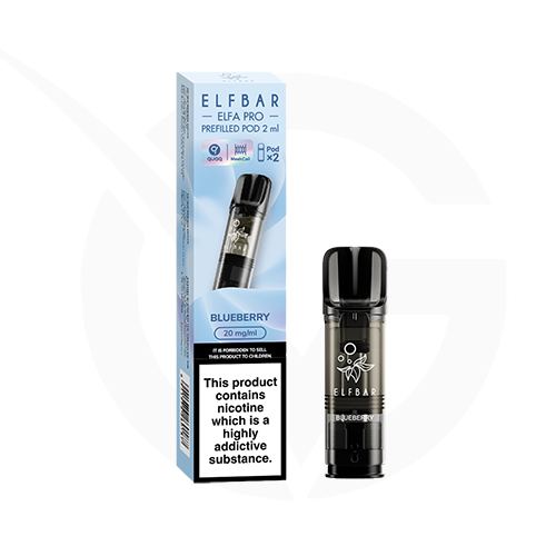 Blueberry Elfa Pro Prefilled Pods by Elf Bar