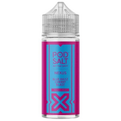 Blue Razz Cherry Blast Shortfill E-Liquid By Pod Salt Nexus