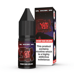 Crisp Red Grape 10ml Nic Salt E-Liquid By Yeti 3K