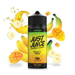 Banana & Mango Shortfill E-liquid by Just Juice