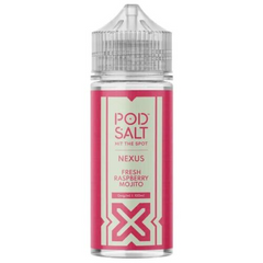 Fresh Raspberry Mojito Shortfill E-Liquid By Pod Salt Nexus