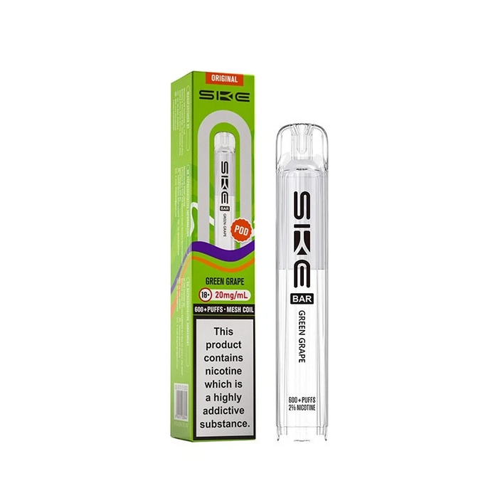 SKE Bar 600 Pods Box of 10 & 20