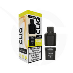 Lemon Tangerine Ice Prefilled Pods By Avomi Cliq 6000