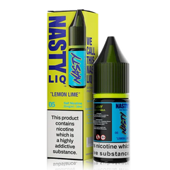 Lemon Lime 10ml Nic Salt E-liquid By Nasty Liq