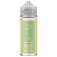 Lemon Lime Sorbet Shortfill E-Liquid By Pod Salt Nexus