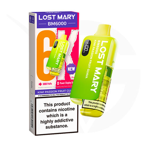 Lost Mary BM6000 Big Puff Disposable Vape Kit