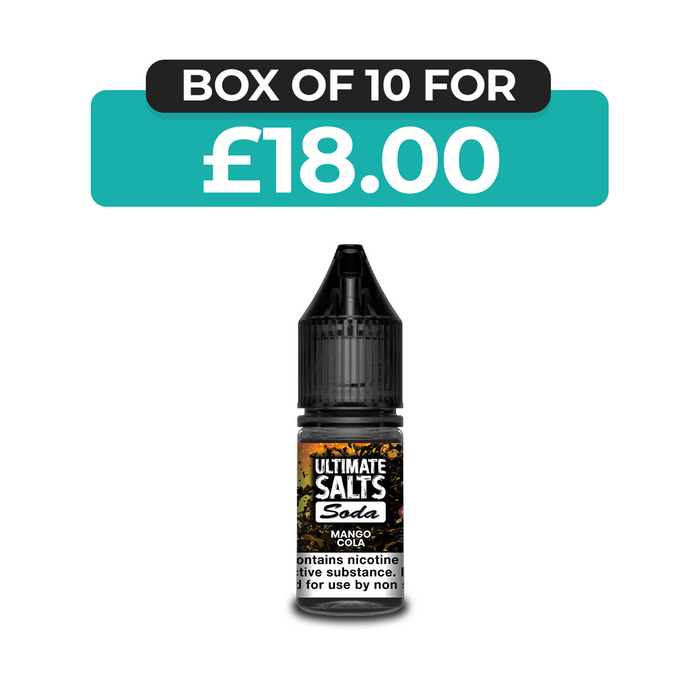 Mango Cola Soda 10ml Nic Salt E-Liquid by Ultimate Juice