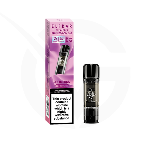 Mixed Berries Pro Elfa Prefilled Pods by Elf Bar