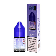 Peach Ice 10ml Nic salt E-Liquid By R and M Tornado 7000