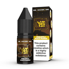 Pineapple Peach Mango 10ml Nic Salt E-Liquid By Yeti 3K