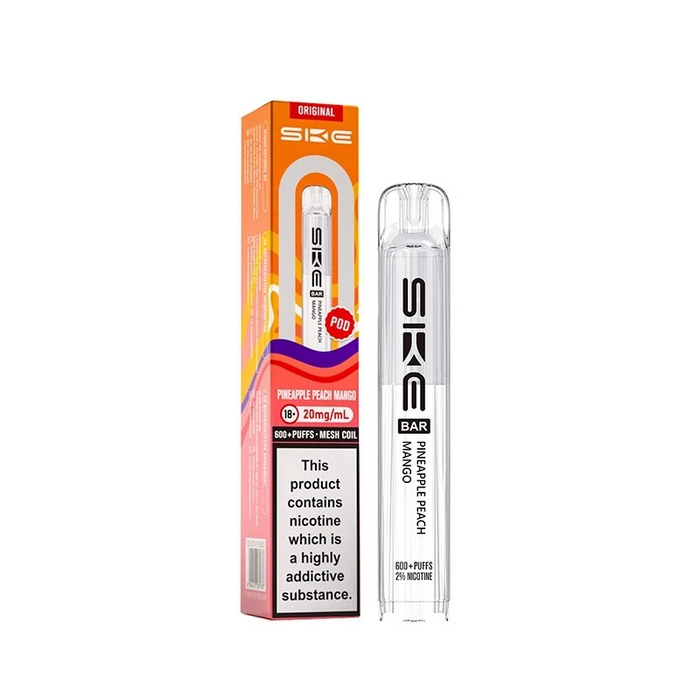 SKE Bar 600 Pods Box of 10 & 20