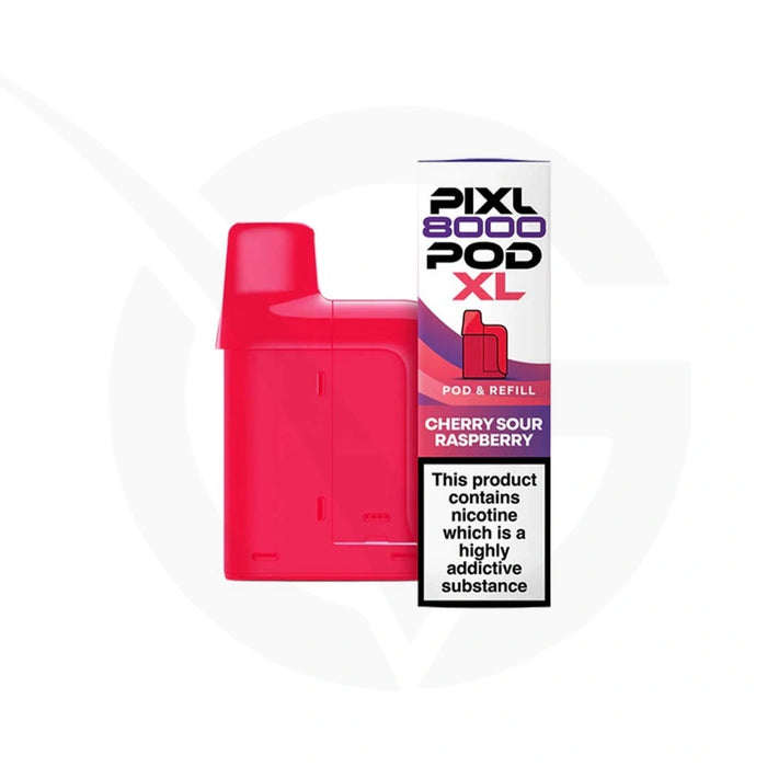 Cherry Sour Raspberry Pixl 8000 Refill Pods