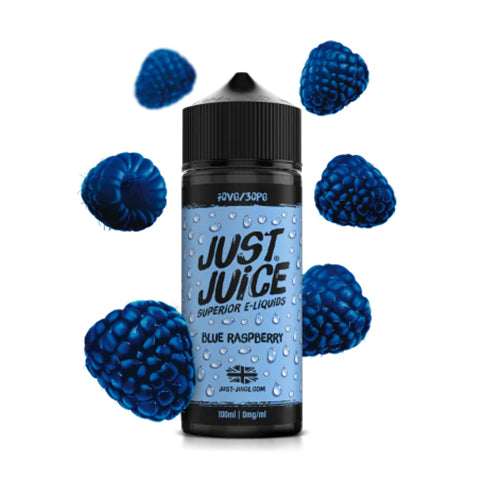 Blue Rasberry 100ml Shortfill E-liquid by Just Juice