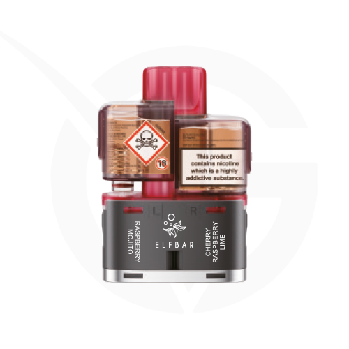 Raspberry Edition Prefilled Pods By Elf Bar Dual 10k