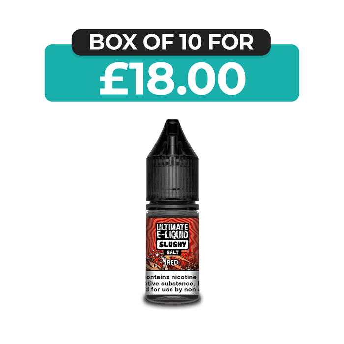 Red Slushy 10ml Nic Salt E-Liquid by Ultimate Juice