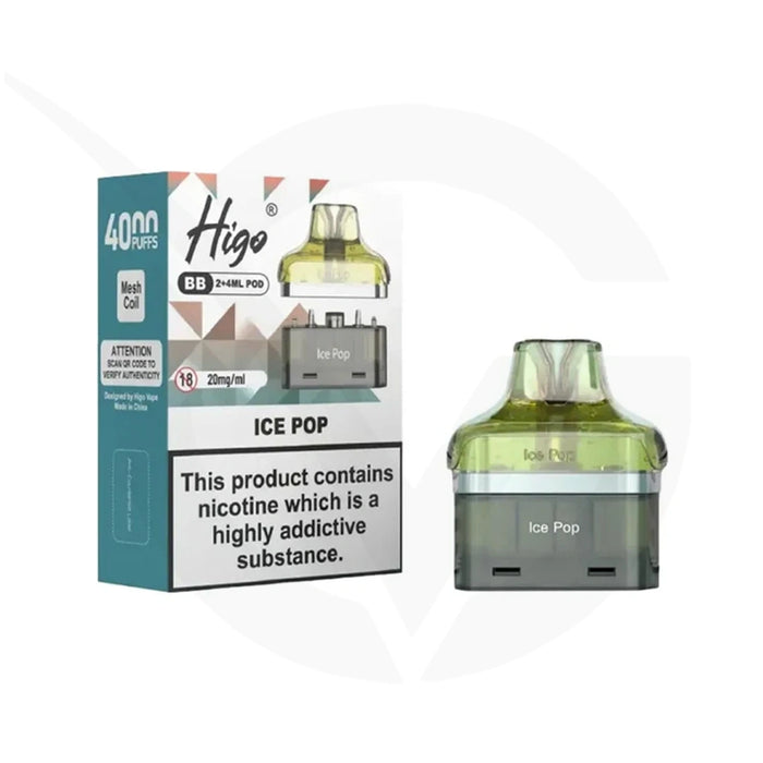 Higo BB 4000 Ice Pop Refill Pods