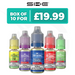 SKE Crystal Nic Salts - Pack of 10