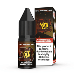 Strawberry Banana Freeze 10ml Nic Salt E-Liquid By Yeti 3K