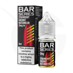 Strawberry Coconut Watermelon Nic Salt E-liquid by Bar Series