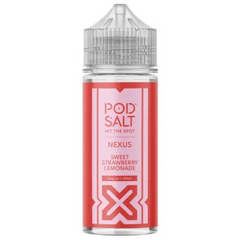 Sweet Strawberry Lemonade Shortfill E-Liquid By Pod Salt Nexus
