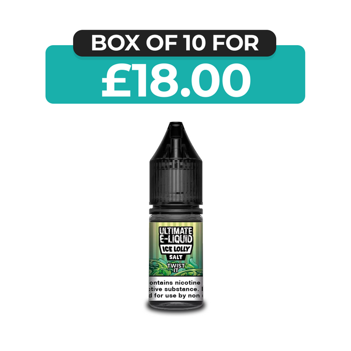 Twist It Ice Lolly 10ml Nic Salt E-Liquid by Ultimate Juice