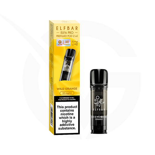 Wild Orange Elfa Pro Prefilled Pods by Elf Bar