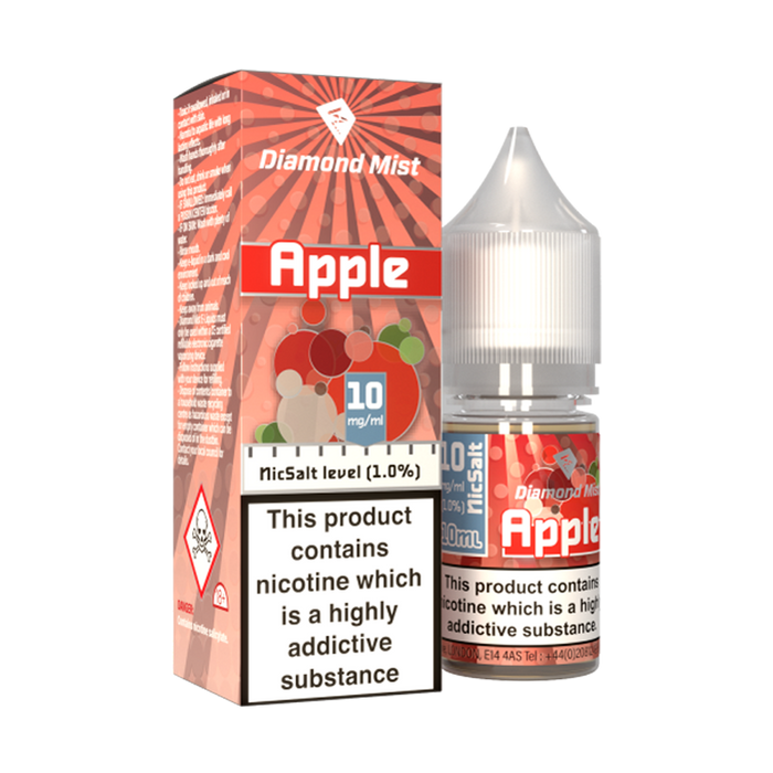 Apple 10ml E-Liquid By Diamond Mist