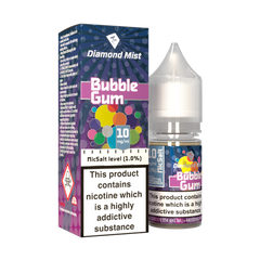 Bubble Gum 10ml E-Liquid By Diamond Mist