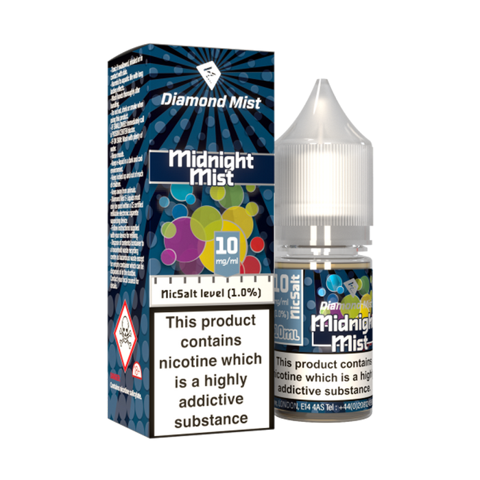 Midnight Mist 10ml E-Liquid By Diamond Mist