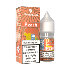 Peach 10ml E-Liquid By Diamond Mist