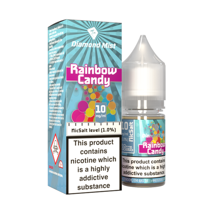 Rainbow Candy 10ml E-Liquid By Diamond Mist