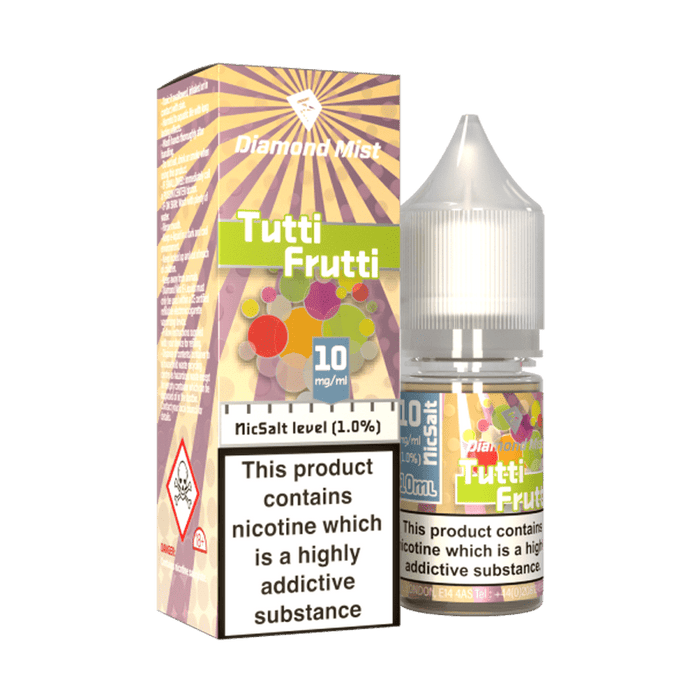 Tutti Frutti 10ml E-Liquid By Diamond Mist