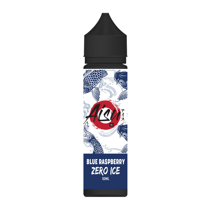 Blue Raspberry 50ml Shortfill E-liquid by Aisu Zero Ice