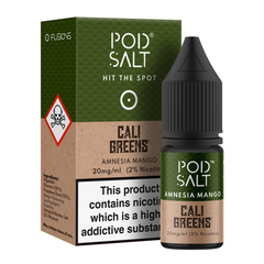 Amnesia Mango 10ml Nicotine Salt E-Liquid by Fusion Pod Salt