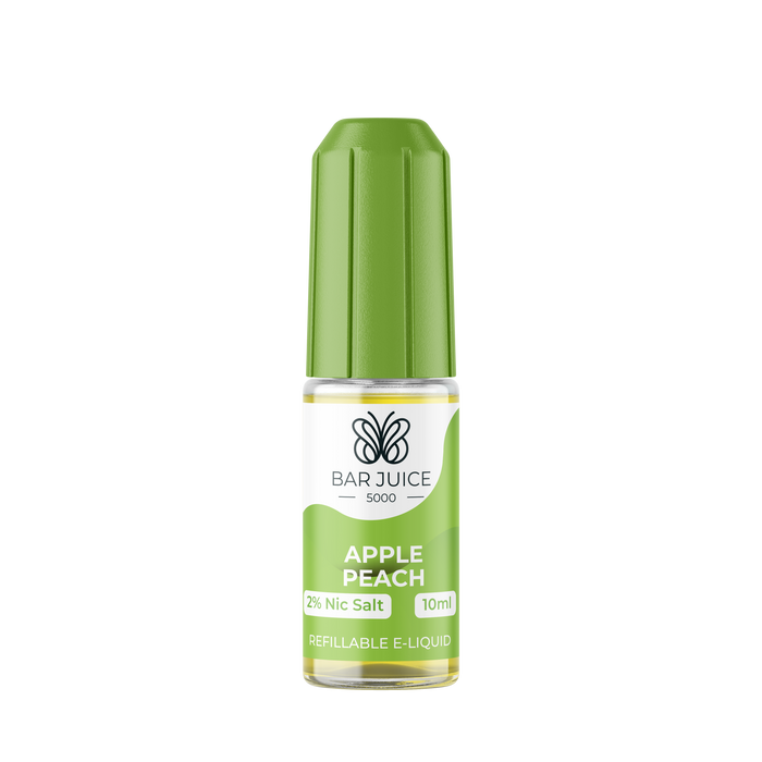 Apple Peach 10ml Nic Salt E-Liquid by Bar Juice 5000